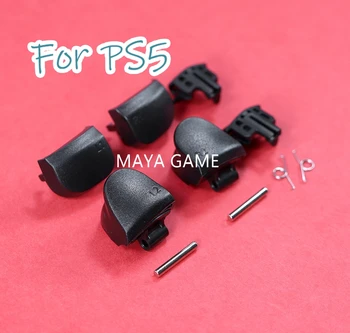 1 комплект для PS5 в комплекте спусковая кнопка LR для L1 R1 L2 R2 пружинная кнопка с держателем LR каркасные кронштейны Валы для PS5