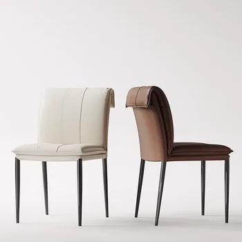Металлический кухонный обеденный стул, Дизайнерские обеденные стулья для отдыха в спальне отеля, парикмахерские Одноместные стулья Sillas De Cocina, мебель для дома