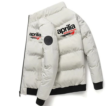 Зимние мужские куртки APRILIA на молнии, модные теплые гоночные повседневные ветрозащитные и морозостойкие модные топы, пальто, удобная одежда