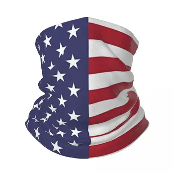 Америка, США, Бандана, гетры, Национальный флаг, Ветрозащитная маска для лица, шарф, чехол для женщин, мужские головные уборы