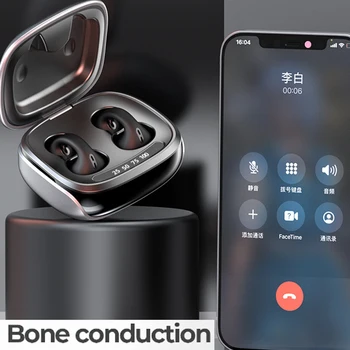 Зажим для ушей Bluetooth с костной проводимостью с Микрофоном TWS для Xiaomi Redmi A1 + A1 Plus 4G Edge ZTE Blade A52 ZTE Blade A52 A 52 BladeA52