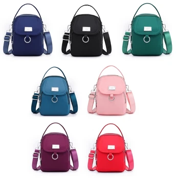 3 Слоя мини-сумки для женщин, сумочка с верхней ручкой, маленькая сумка через плечо, простая сумка, сумка для телефона, сумка для покупок, сумка для свиданий, Ins